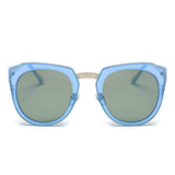 FERNDALE  Mirrored Polarized Lens Oversized Cat-Eye Sunglasses- 6 Colors