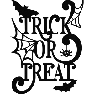 Trick Or Treat Metal Wall Art