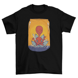 Unisex Alien Meditation T-shirt