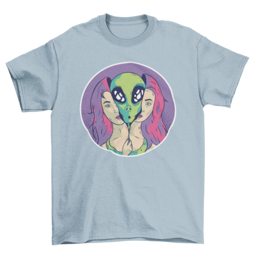 Unisex Alien Girl T-shirt- 5 Colors