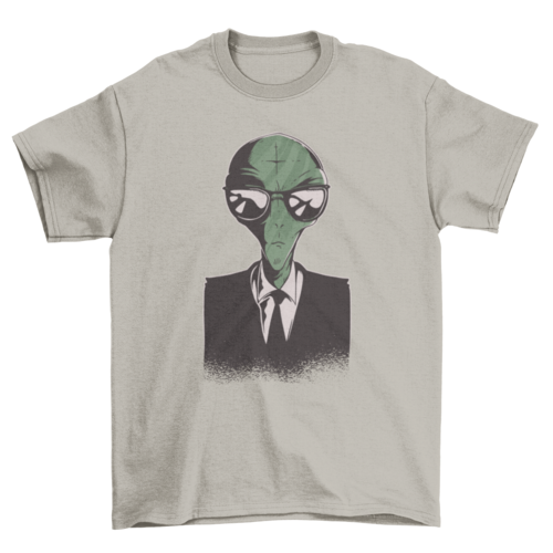 Unisex Alien Suit & Shades T-shirt