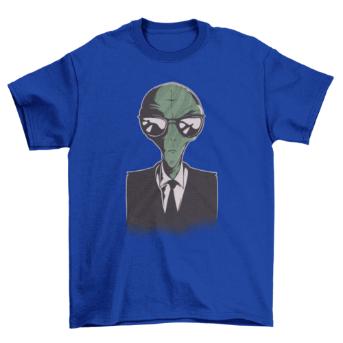 Unisex Alien Suit & Shades T-shirt