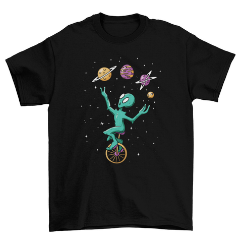 Alien Juggler T-shirt- 5 Colors