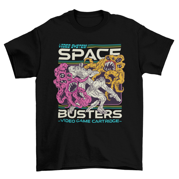 Space Busters T-shirt- 5 Colors