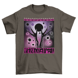 Unisex Cosmic Alien Hands T-shirt- 5 Colors