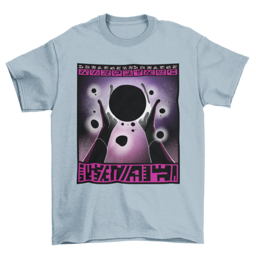 Fantasy Cosmic Alien Hands T-shirt - 5 Colors