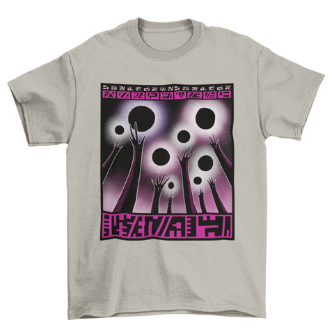 Cosmic Alien Hands Fantasy T-shirt