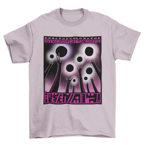 Cosmic Alien Hands Fantasy T-shirt