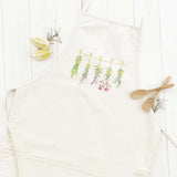 Herbs on a Line - Women's Apron