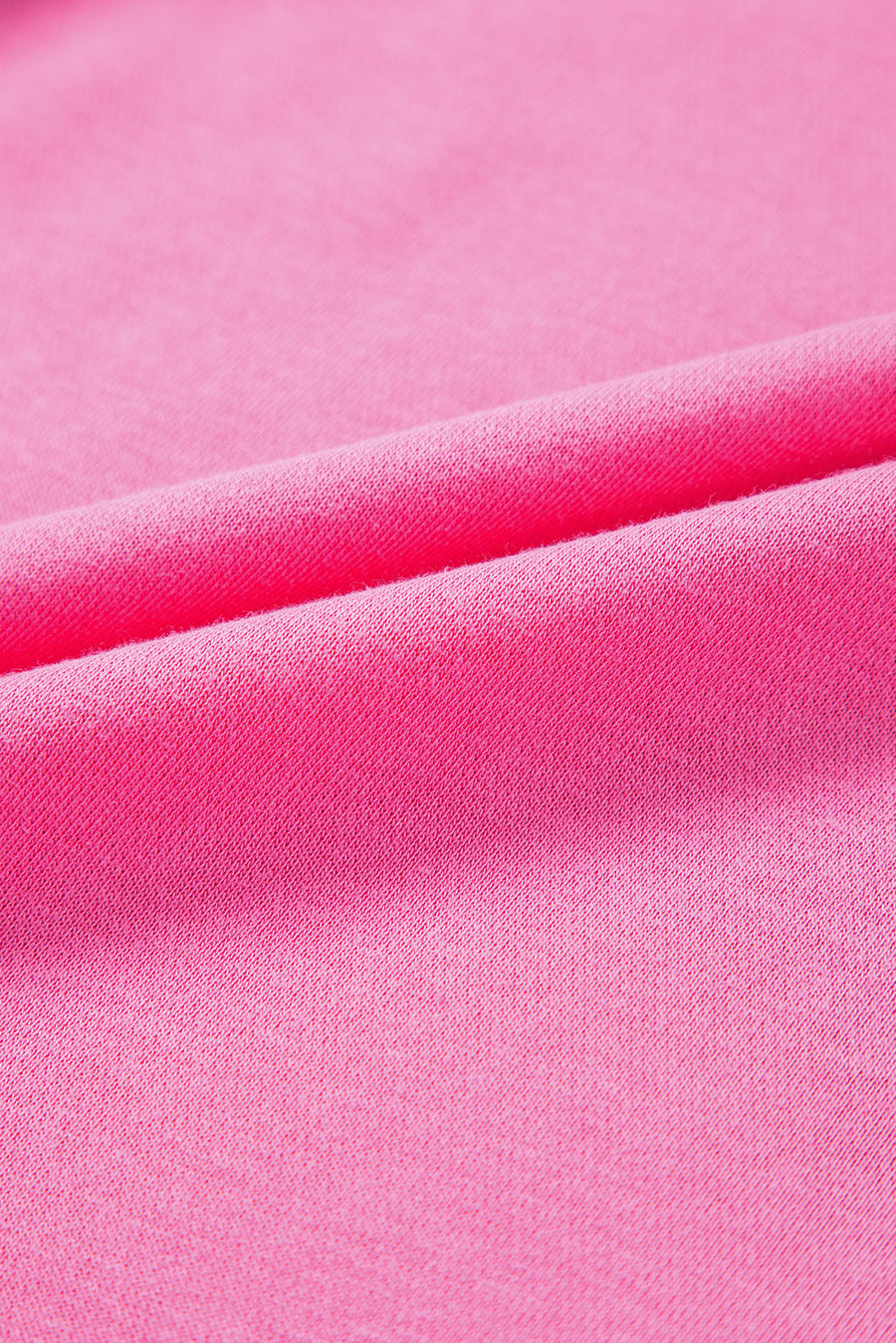 Fuchsia Classic Crew Neck Pullover Sweatshirt