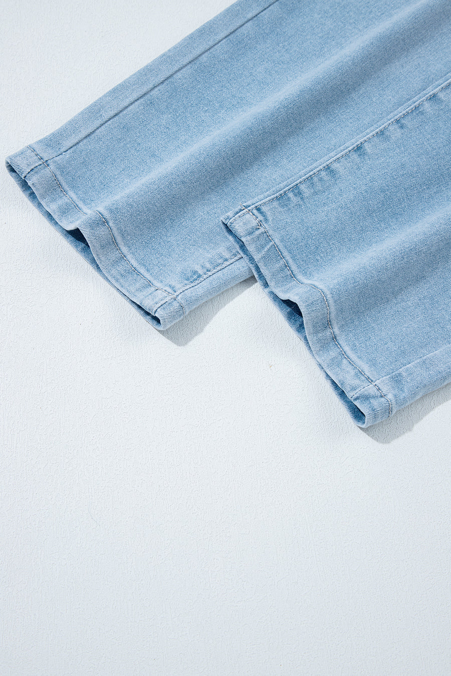 High Rise Relaxed Fit Porkchop Pockets Jeans