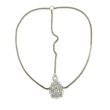 Crusted Medallion Chain Headpiece