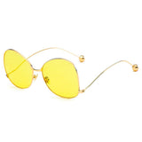 Eugene Trendy Oversized Pantone Lens Sunglasses- 12 Colors