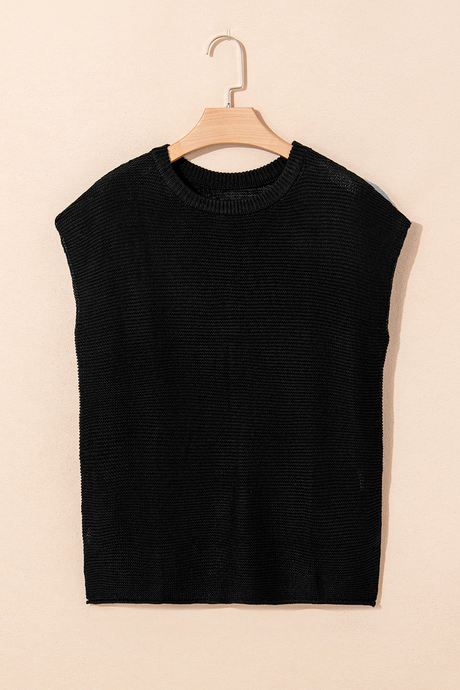 Solid Color Slit Hem Knit Top- 3 Colors