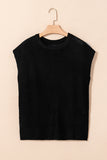 Solid Color Slit Hem Knit Top- 3 Colors