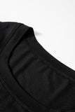 Chestnut Solid Color Long Sleeve Slim Fit Top