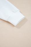 Varsity Striped Sleeve Loose Fit Sweatshirt- 8 Colors