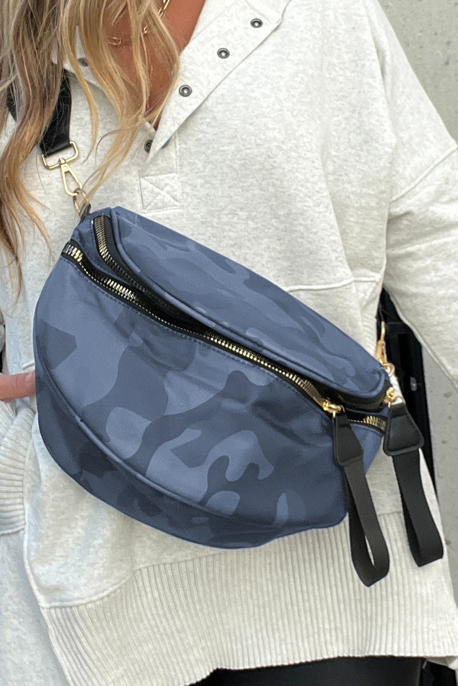 Graphic Print Gold Chain Crossbody Bag- 6 Styles
