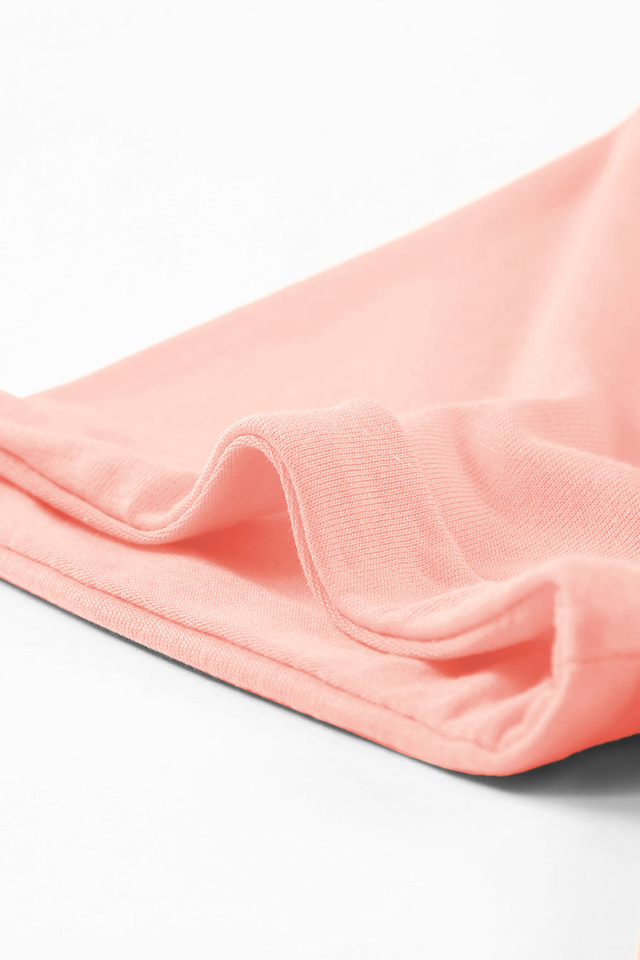Basic Crew Neck Rolled Sleeve T-Shirt- 12 Colors