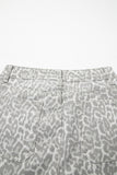 Print Frayed Edge Wide Leg High-Waist Jeans- 7 Styles