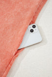 Mineral Wash T-Shirt Dress with Pockets- 3 Colors