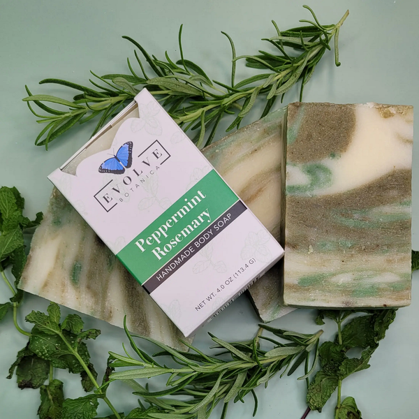 Peppermint Rosemary Bar Soap