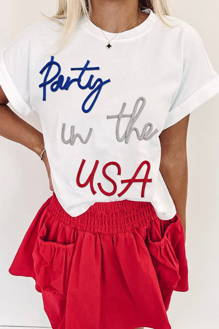 White Party in the USA Graphic T-Shirt