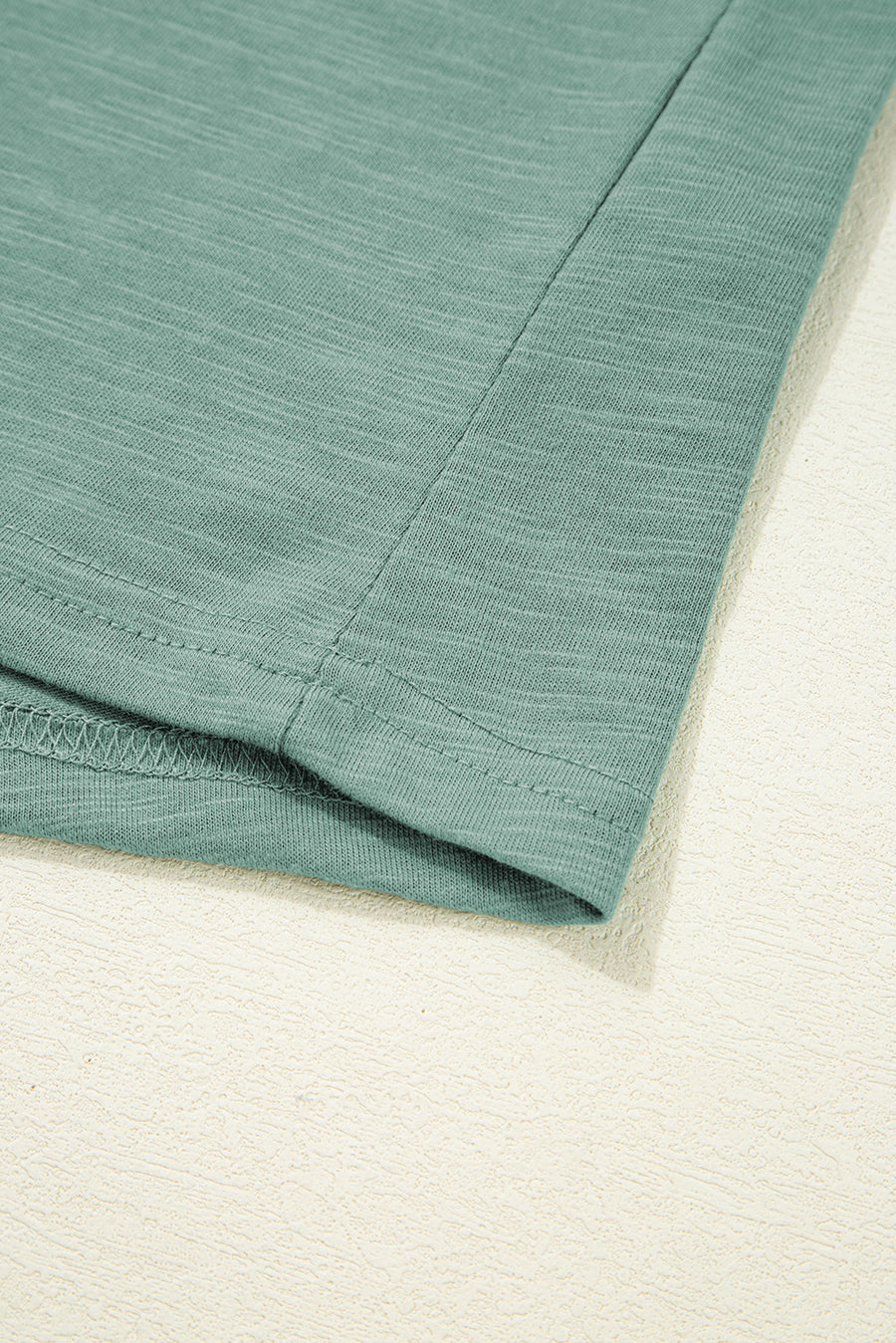 Contrast Trim Crew Neck Tank Top- 2 Colors
