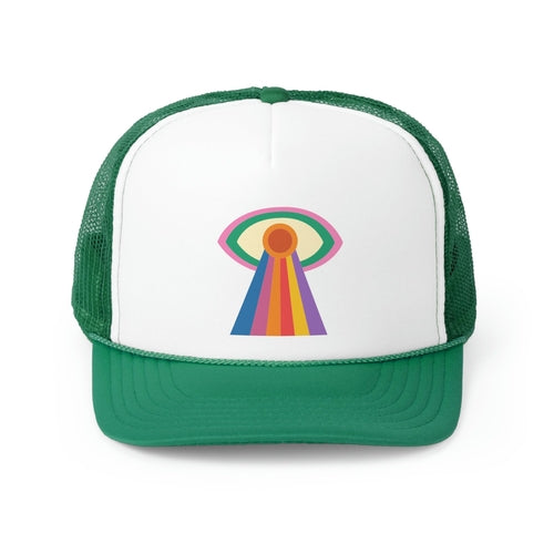 Retro Evil Eye Trucker Hat- 3 Colors