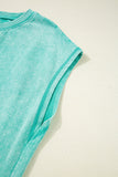 Mineral Wash T-Shirt Dress with Pockets- 3 Colors