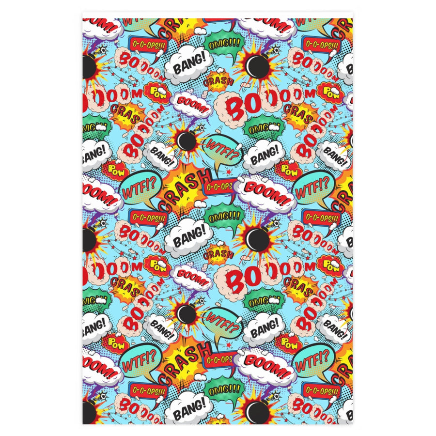 Comic Speech Bubble Wrapping Paper