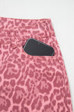 Print Frayed Edge Wide Leg High-Waist Jeans- 7 Styles