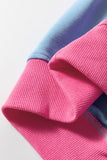Color Block Drop Shoulder Sweatshirt- 4 Colors