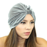 Stretch Velvet Turban- 4 Colors