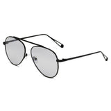 HIDALGO Metal Oversized Tinted Lens Aviator Sunglasses- 8 Colors