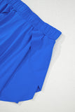 Ribbon Drawstring High-Waist Lined Tennis Skort- 6 Colors