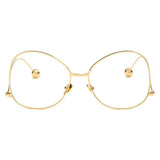 Eugene Trendy Oversized Pantone Lens Sunglasses- 12 Colors