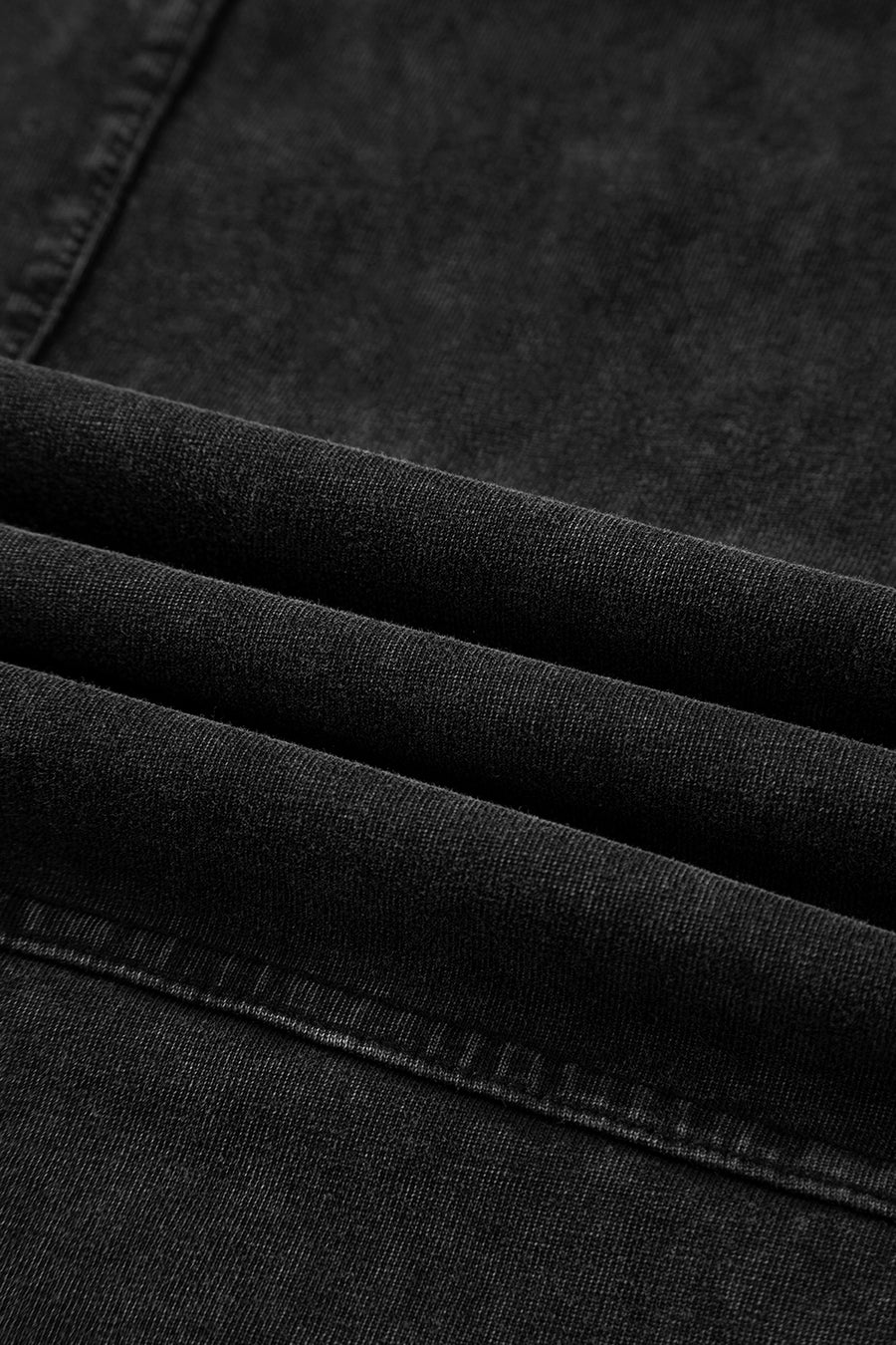 Mineral Wash Exposed Seam Wide Leg Cargo Pants- 3 Colors