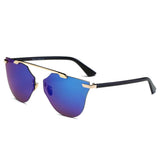 ALLEGAN Round Cat-Eye Sunglasses- 4 Colors