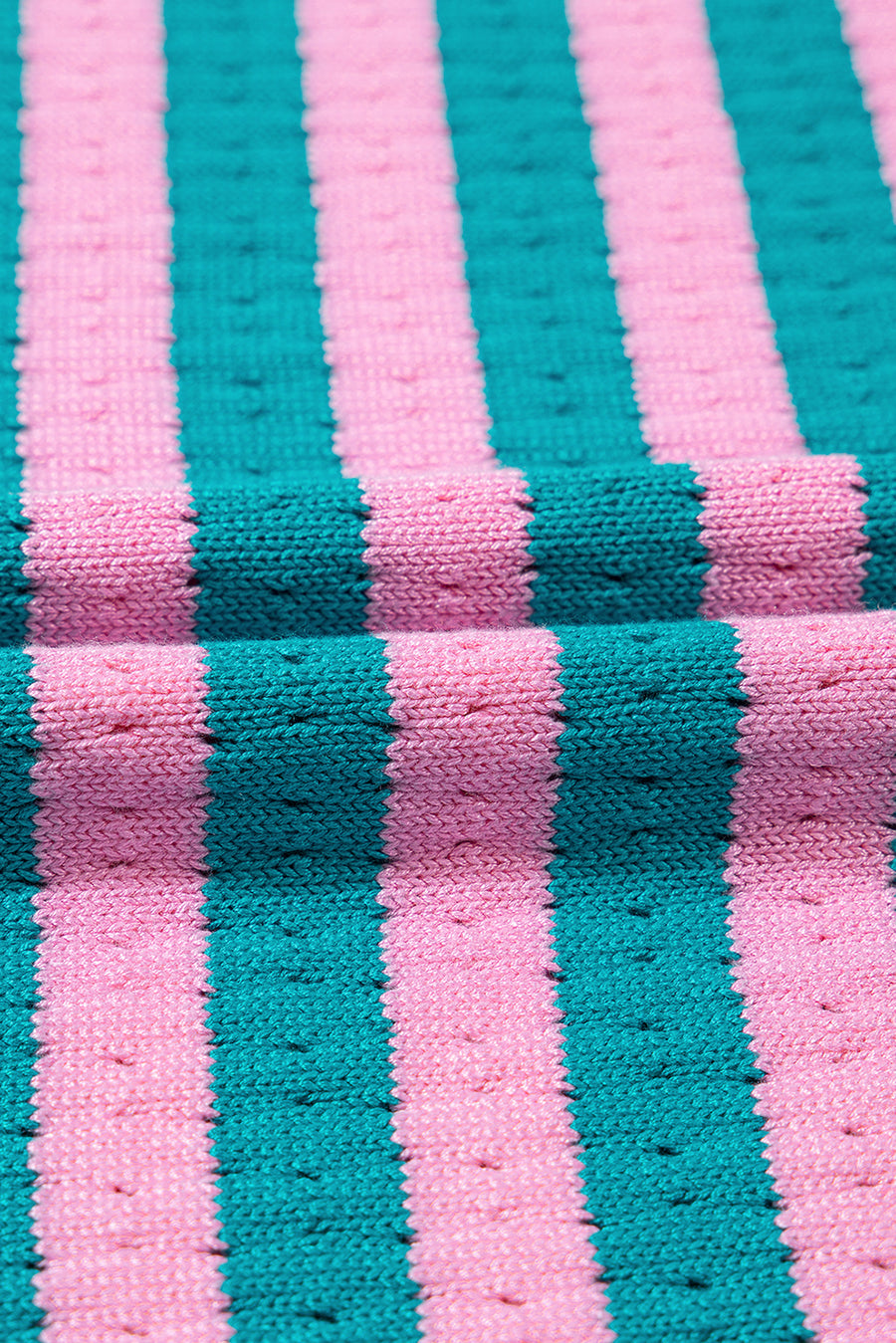 Striped Contrast Trim Sleeveless Sweater Vest- 3 Colors
