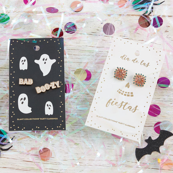 Bad & Boozy Mismatched Halloween Earrings