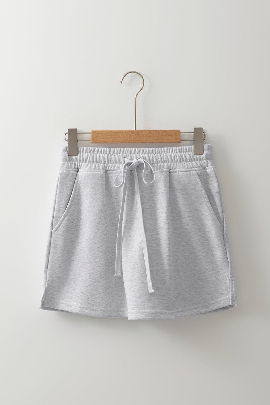 French Terry Drawstring Skort with Pockets- 3 Colors