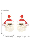 Pearl Santa Earrings- 2 Colors