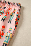 Pink Nutcracker Long Sleeve Pajama Set