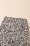 Print Frayed Edge Wide Leg High-Waist Jeans- 7 Styles