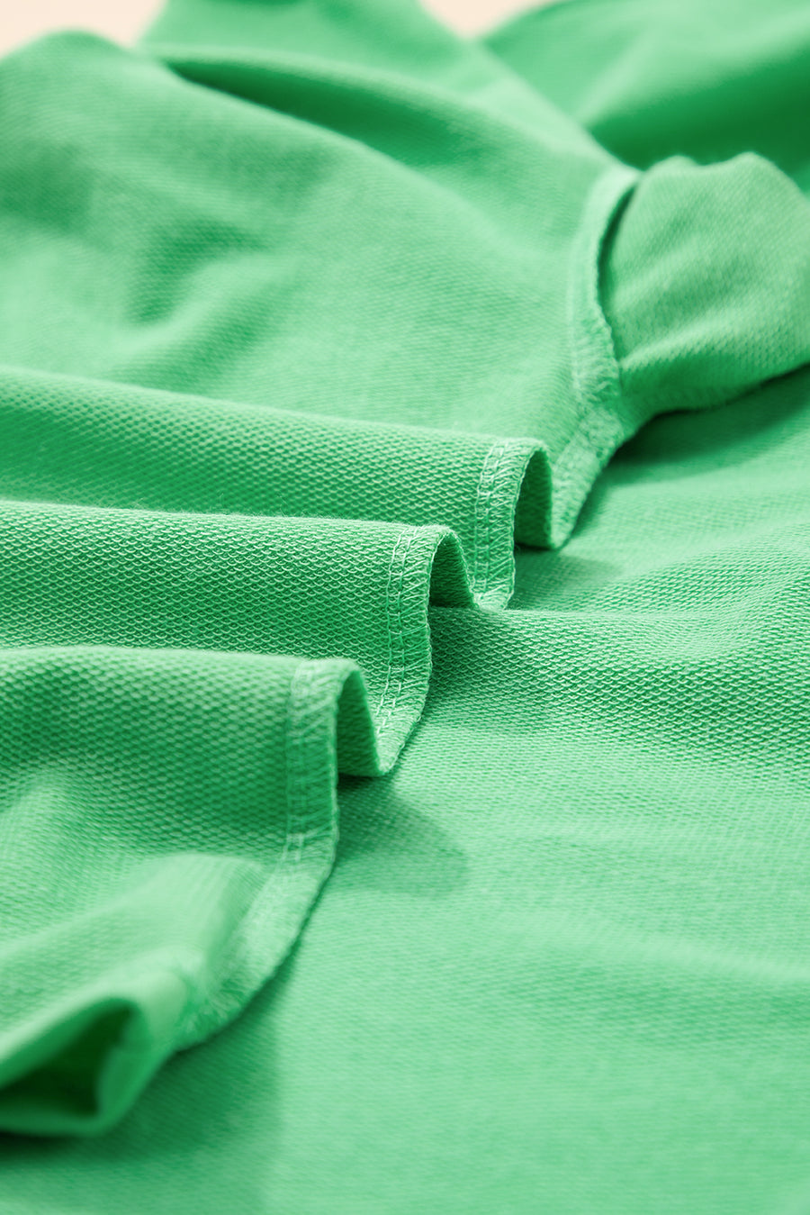V-Neck Drop Shoulder T-Shirt and Patchwork Shorts Set- 3 Colors