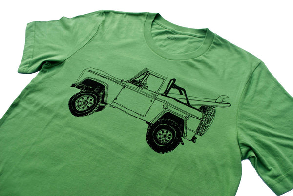 Bronco Surf Trip T-Shirt- Leaf Green