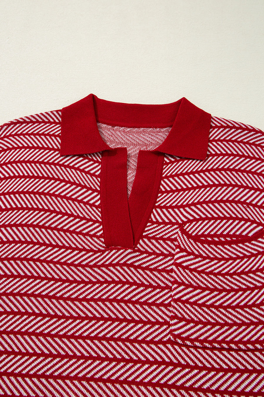 Striped Contrast Trim Sleeveless Collared Sweater- 3 Colors