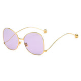 Eugene Trendy Oversized Pantone Lens Sunglasses- 12 Colors