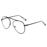HIDALGO Metal Oversized Tinted Lens Aviator Sunglasses- 8 Colors